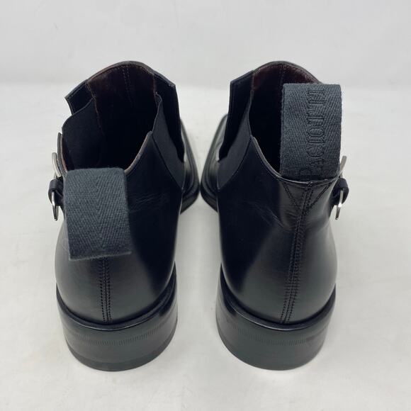 Cesare Paciotti Italian Black Leather Booties Mens Size 6.5 main image 4